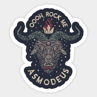 Rock Me Asmodeus Sticker